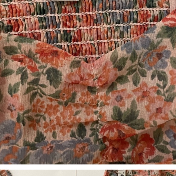 American Eagle Outfitters Floral Long Sleeve Top - Picture 6 of 6